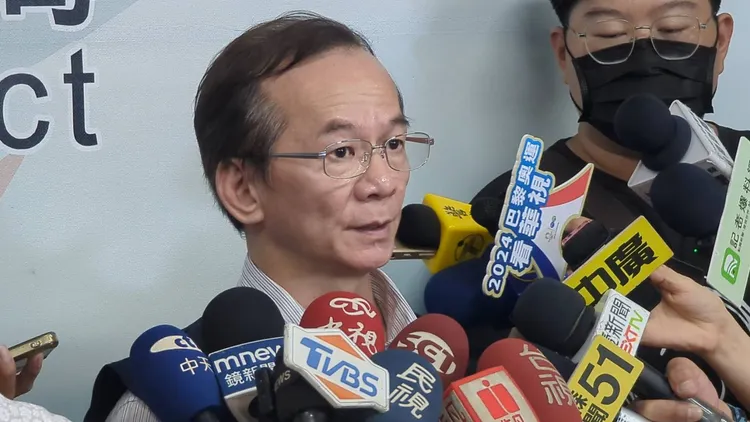 台南市刑大大隊長張文源晚間說明案情。莊曜聰攝影