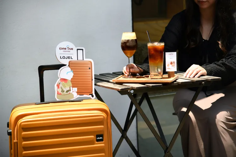 LOJEL與成真咖啡Come True Coffee打造聯名套餐。品牌提供