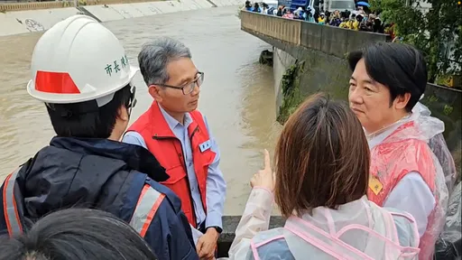 賴清德為颱風災情致歉 「每一個縣市淹水都是中央的問題」