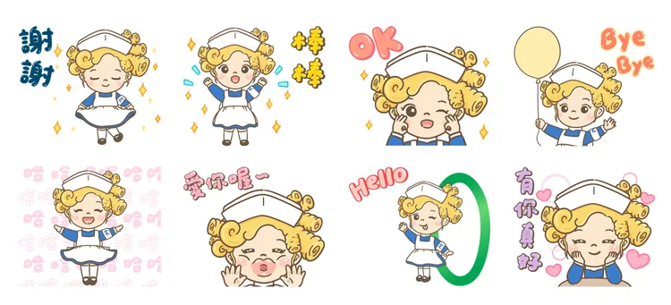 曼秀雷敦LINE官方貼圖。品牌提供