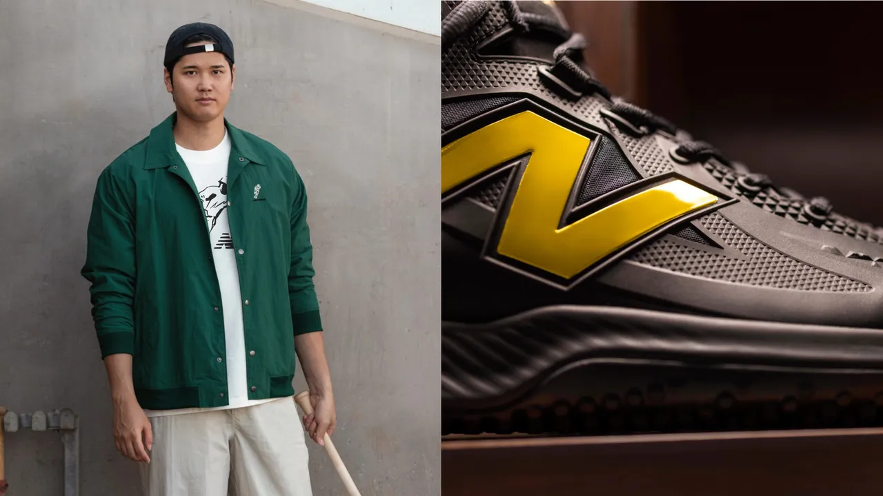 New Balance推出大谷翔平最新聯名系列。品牌提供