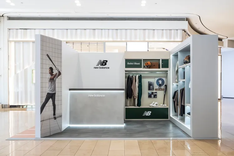 New Balance 大谷翔平限定特展在台北101登場。品牌提供