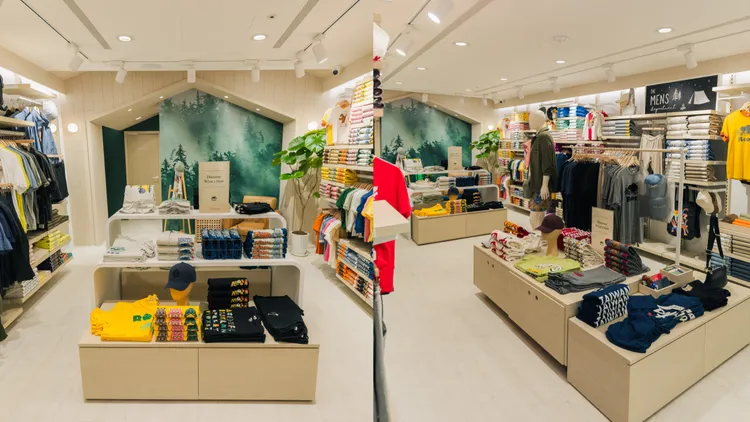 店裝以溫暖木質調呼應大自然。品牌提供