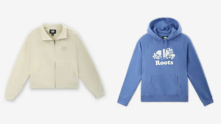 「CORE經典商品」女裝COOPER外套（左）3780元、ORIGINAL連帽上衣3180元。品牌提供