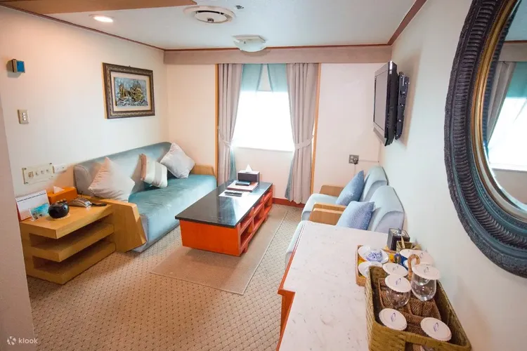 PANSTAR DREAM客艙均為臥艙。取自KLOOK網站