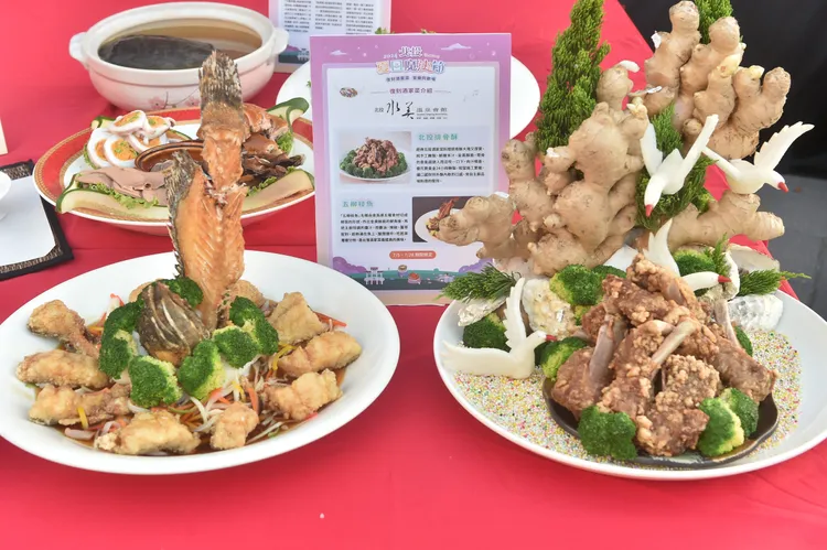 活動期間各飯店也推出各項酒家菜。北市商業處提供