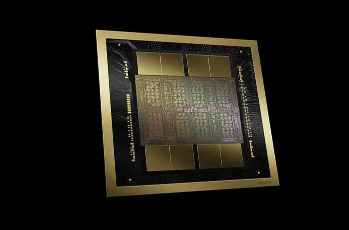 台積電準備以4奈米製程生產輝達最新的Blackwell架構GPU（圖）。輝達提供