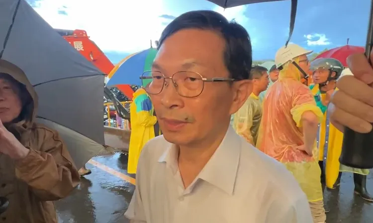 福懋科技總經理張憲正出面說明。翻攝照片