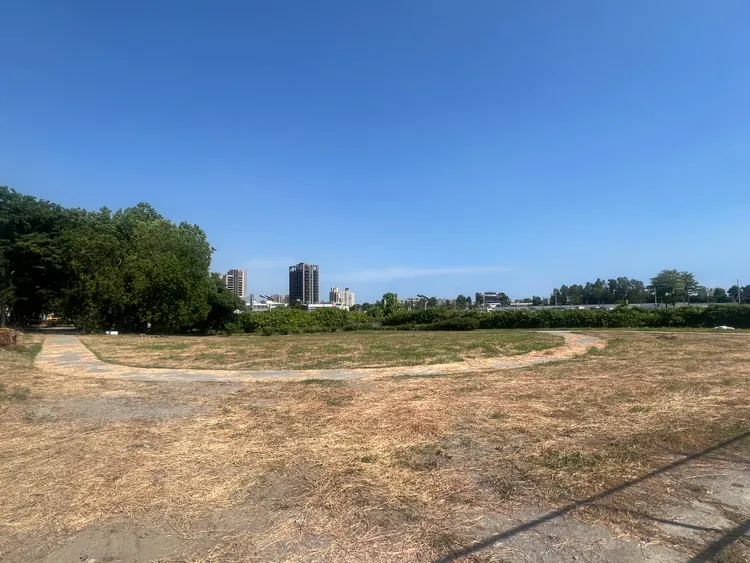 隆大區段推案將規劃24樓住宅，坪數落在29-45坪，目前暫無銷售計畫。葉家銘攝