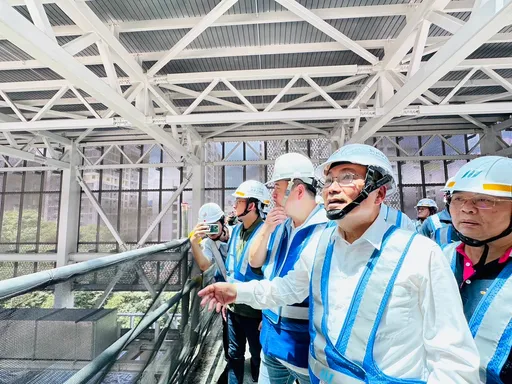 捷運三鶯線9月列車測試 侯友宜:力拼明年完工通車