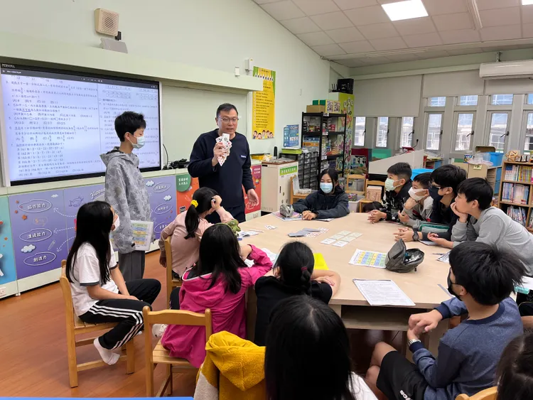 仁和國小主任林裕峯。教育局提供