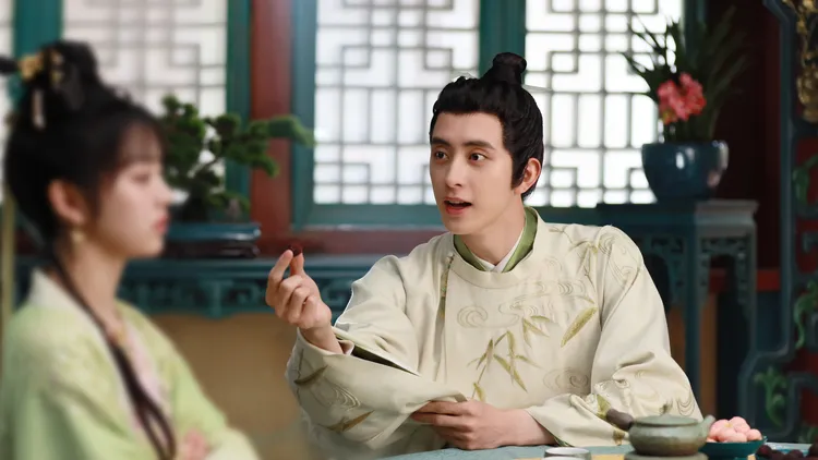 敖瑞鵬（右）對戲田曦薇累昏，秒睡笑翻全劇組。八大提供