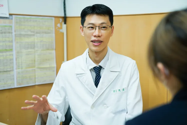 台北慈濟醫院醫師王奕淳。台北慈濟醫院提供