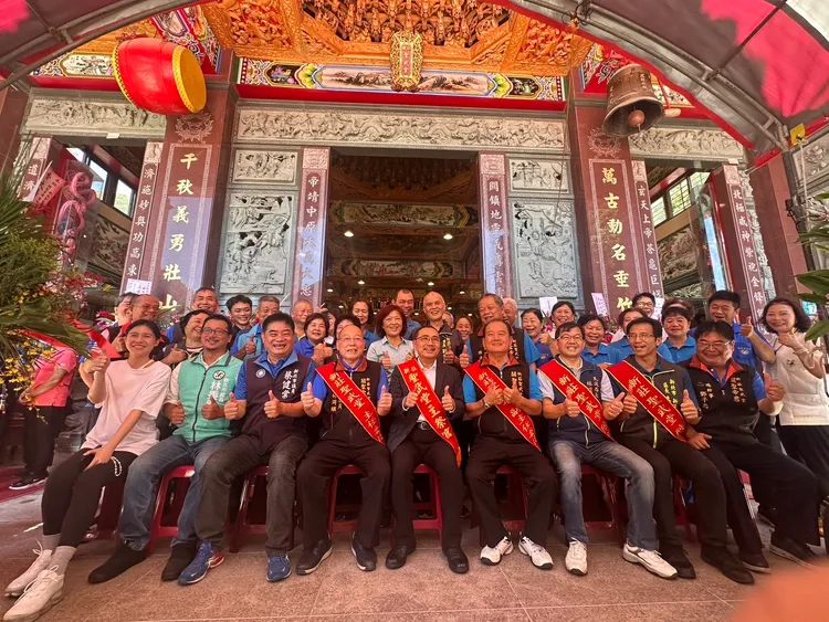 關聖帝君聖誕，新北各地廟宇多有慶祝活動。民政局提供