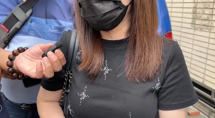 陳碧銀的女兒出面受訪，表示沒拿到包包的消費者將全數退款。民眾提供