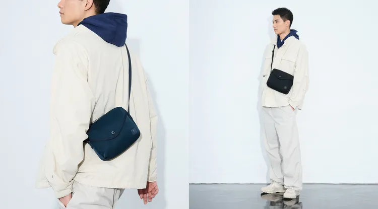 AIRY斜肩包以輕盈、輕量等特色帶來無負擔的攜帶體驗。品牌提供