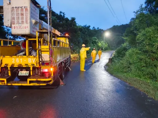 凱米風雨漸強 桃園逾萬戶停電