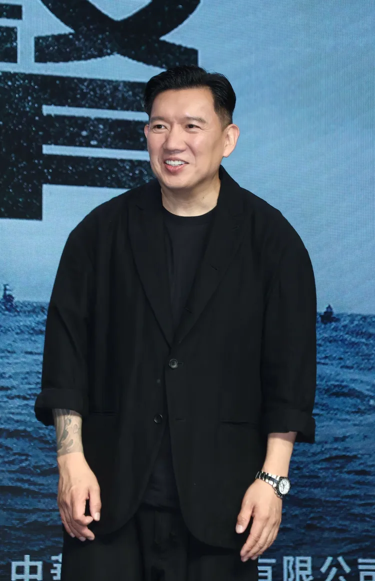 杜汶澤來台胖了10公斤。彭欣偉攝