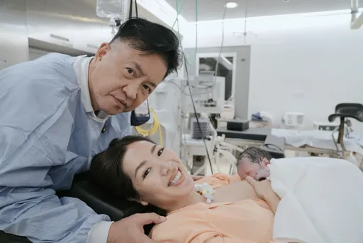 劉伊心報喜平安生下三寶 花費12小時大嘆:「好難生」