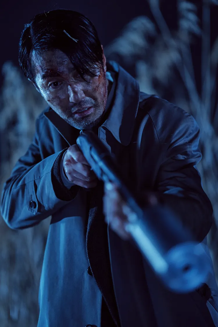 車勝元飾演冷血傭兵。Disney+提供