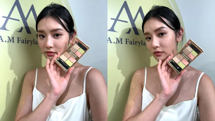 A.M Fairyland濾鏡光雙效遮瑕盤（小酪梨盤），5.2g／920元。張家玲攝
