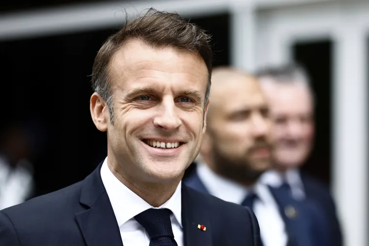 法國總統馬克宏的險棋與豪賭奏效。美聯社