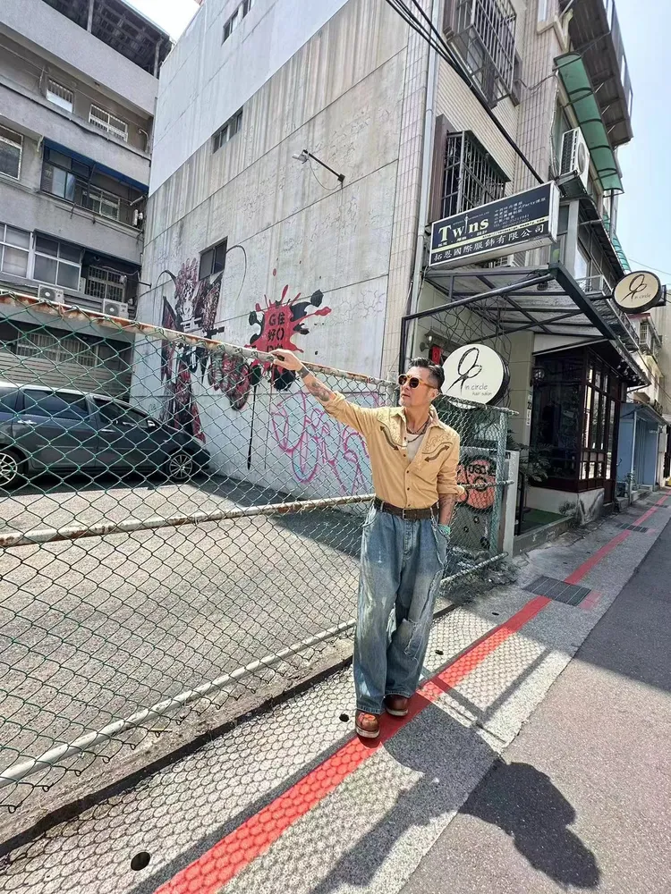 孫興台北寬褲風。孫興提供