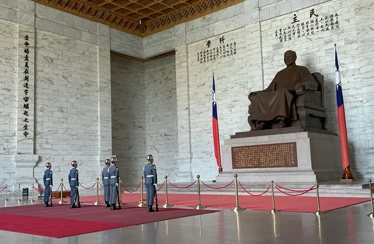 中正紀念堂國軍儀隊。翻攝自網路