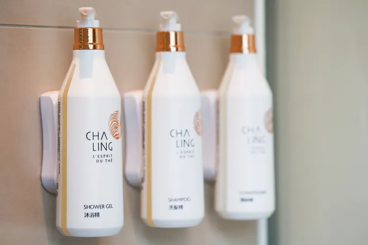 客房採用法國LVMH集團的護膚品牌備品。礁溪長榮鳳凰提供