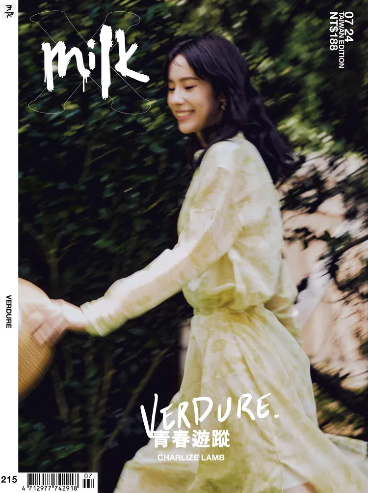 林奕嵐拍攝《MilkX》封面。《MilkX》提供