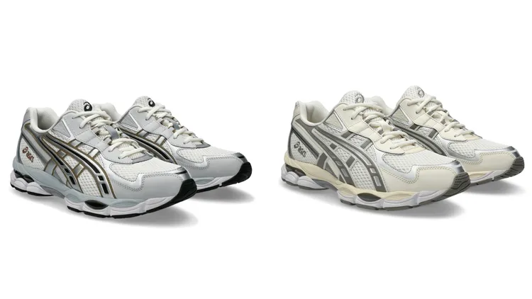 GEL-NYC 2055復古金（左）、晨曦銀（右），各4680元。品牌提供