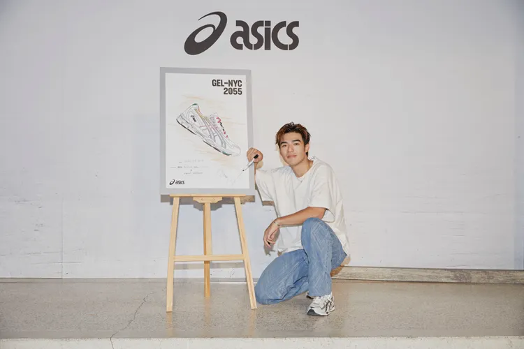 陳昊森親自畫出GEL-NYC 2055。品牌提供
