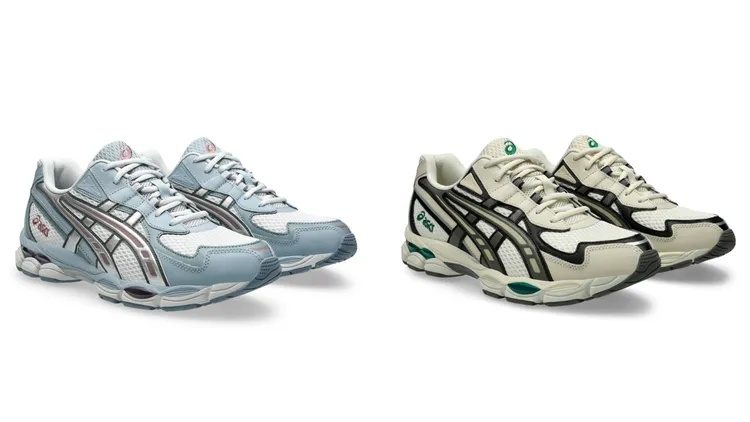 GEL-NYC 2055海洋藍（左）、森林綠（右），各4680元。品牌提供
