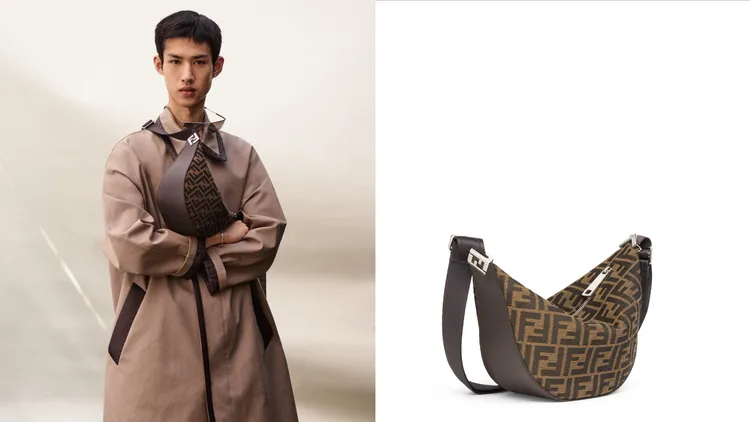 FENDI Melon包款(小) ，5萬3200元。品牌提供