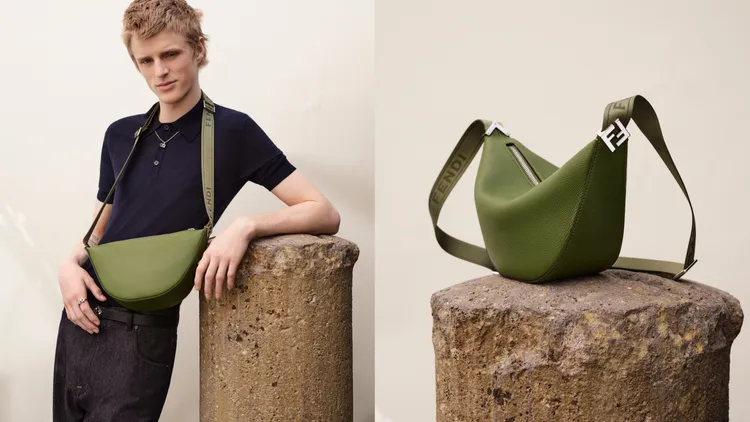 FENDI Melon包款(小) ，5萬3200元。品牌提供