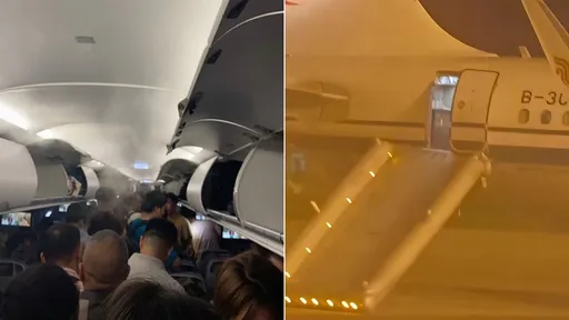 她把逃生門當廁所門打開 首次搭機就「釋放滑梯」聽到賠償嚇哭了