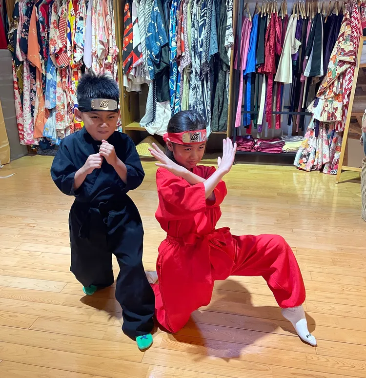 「忍者之森體驗營」相當適合小朋友們盡情放電。S.H.攝