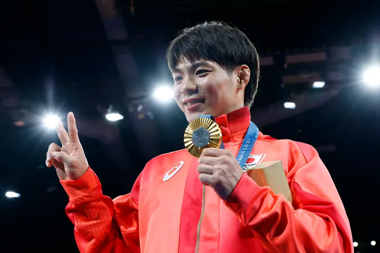 哥哥阿部一二三獲得66公斤級金牌。路透社