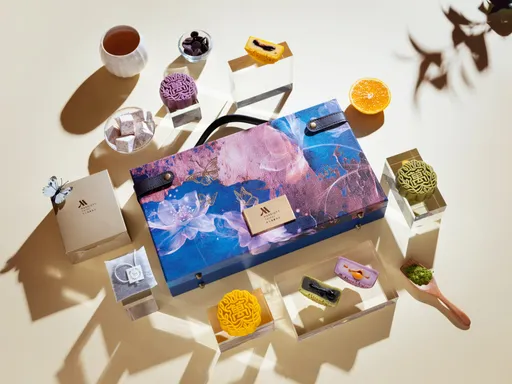 台北萬豪首推「萬月蝶映」流芯月餅茶禮禮盒 8/31前預訂9折