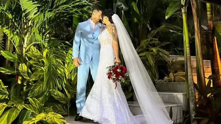 在早上舉辦完婚禮的新人吉庫塔與老婆，新郎在晚間回飯店散步時卻 遭BMW網紅撞死。翻攝自G1