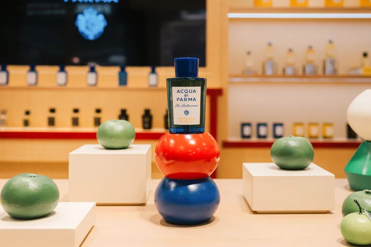 帕爾瑪之水藍色地中海西西里青橘淡香水，30ml／3100元、100ml／6500元、180ml／8500元。品牌提供