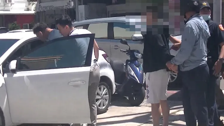 林姓男子遭警方逮捕，自稱第一次當車手，報酬只有1000元。翻攝照片