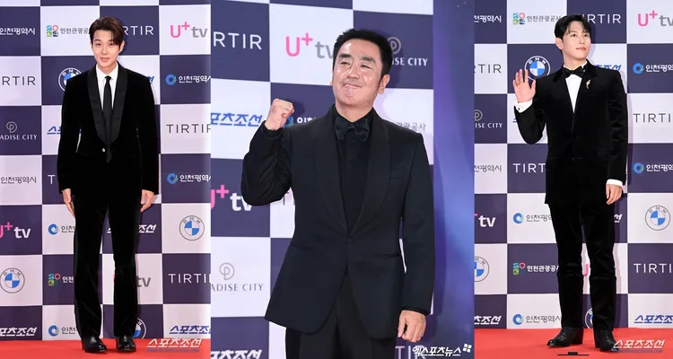 崔宇植（左圖起）、柳承龍、任時完競爭視帝。翻攝朝鮮體育、xportsnews