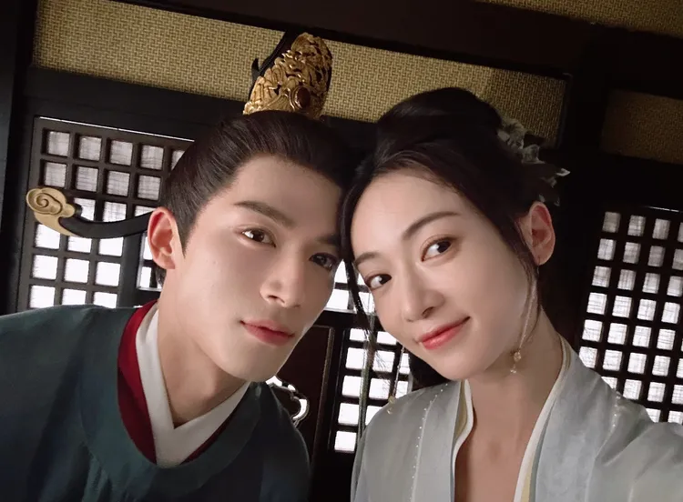 王星越與吳謹言合作《墨雨雲間》後，人氣飆漲。翻攝王星越微博