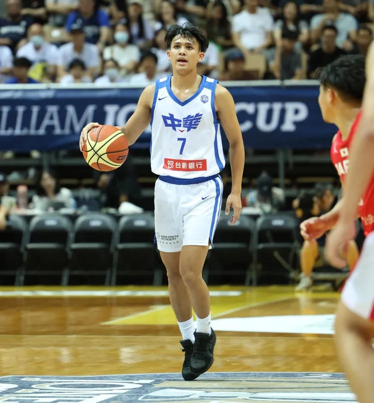 游艾喆(左)。中華籃協
