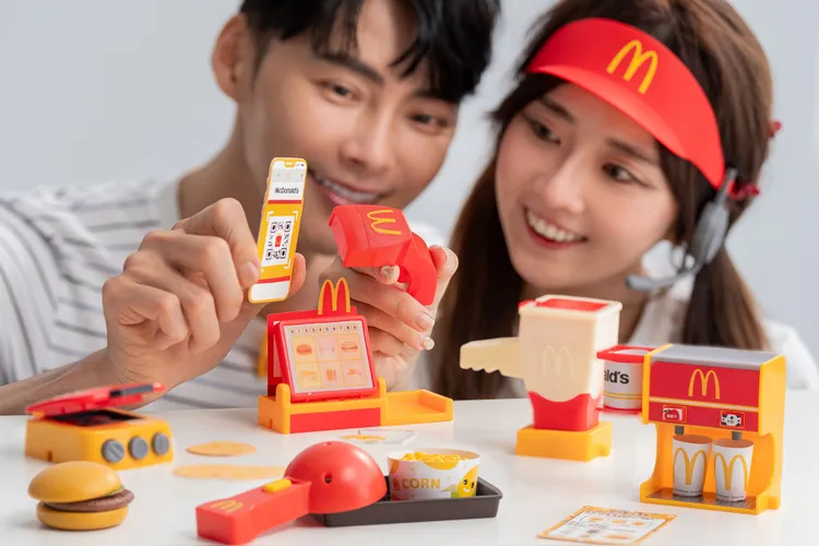 小麥麥家家酒組。麥當勞提供