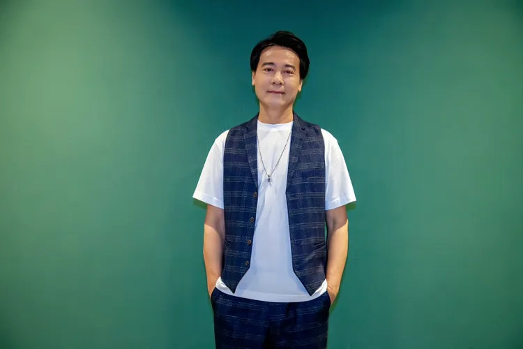 尹昭德對老婆極為感恩。大愛提供