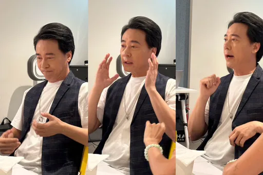 尹昭德曾罹怪病瘦到50公斤　謝「救命恩人」吃15年素保他平安