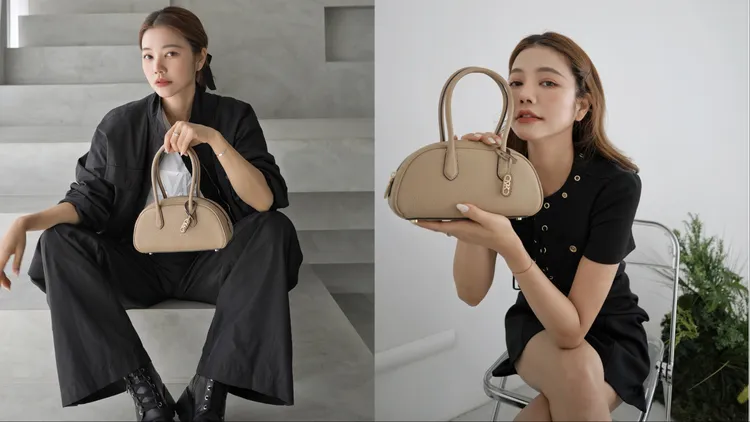 許路兒透過不同風格穿搭凸顯「Lulu Bag」百搭性。品牌提供