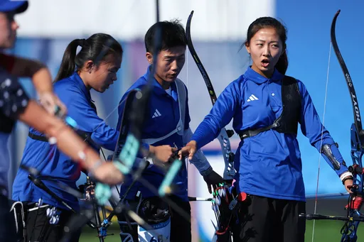 巴黎奧運｜有2局只輸1分！中華女子射箭隊不敵「大魔王」南韓　無緣4強
